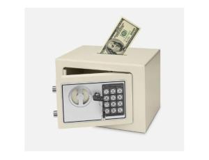 17E Groove Top Cut Money Safe Locker Box - 3 Kg