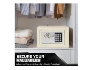 17E Groove Top Cut Money Safe Locker Box - 3 Kg - 2