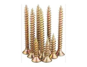 Chipboard Screw Yellow - 25 X 3.5 mm ( 1ctn x 40 Pack )