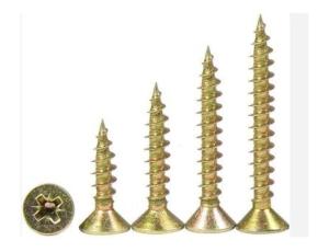 Chipboard Screw Yellow - 25 X 3.5 mm ( 1ctn x 40 Pack ) - 4