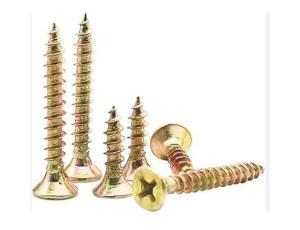 Chipboard Screw Yellow - 60 X 3.5 mm ( 1ctn x 40 Pack )